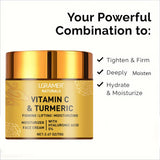Turmeric Vitamin C Face cream Retinol Moisturizing Firming Hyaluronic Lightening Repairing Smooth Skincare Whitening Creams Beto Beauty