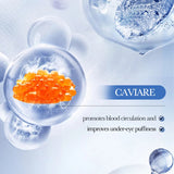 SADOER Caviar Hyaluronic Acid Eye Cream Anti Dark Circles Removal Eyes Bags Firming Moisturizing Beauty Eyes Skin Care Products Beto Beauty