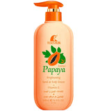 500ml ROUSHUN Papaya Body Lotion Moisturizing and Moisturizing Skin Refreshing Fragrance Non Greasy Large Capacity Household Use Beto Beauty