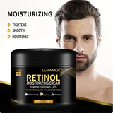 Men's Retinol Face Moisturizer Moisturizing Retinol Cream Anti-Wrinkle Aging Moisturizing Shrink Pores Whitening Smooth Retinol Beto Beauty