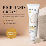Rice Hand Cream Volumizing Rejuvenating Nourishing Moisturizing Refreshing Non-Greasy Hand Care Cream 30g Beto Beauty
