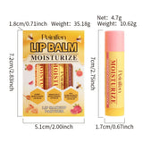 3-Piece Lip Balm Lipstick Base Lip Balm Makeup Natural Plant Anti-Scratch Lip Care Petroleum Jelly Lip Balm Beto Beauty