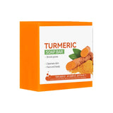 Hand Made Turmeric Soap Body Cleaning Lightening Dark Underarm Leg Body Cleansers Brightening Face Soap Tender Skin Care Beauty Beto Beauty
