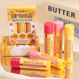 3-Piece Lip Balm Lipstick Base Lip Balm Makeup Natural Plant Anti-Scratch Lip Care Petroleum Jelly Lip Balm Beto Beauty