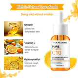 Vitamin C Facial Essence Hyaluronic Acid Dark Skin Brighten Serum Fade Fine Lines Moisturizing Repair Dull Serum Face Skin Care Beto Beauty