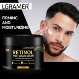 Men's Retinol Face Moisturizer Moisturizing Retinol Cream Anti-Wrinkle Aging Moisturizing Shrink Pores Whitening Smooth Retinol Beto Beauty