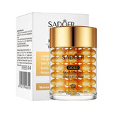 SADOER 24K Golden Eye Cream Anti Dark Circles Wrinkles Moisturizing Hydrating Anti-aging Creams Eyes Skin Care Beto Beauty