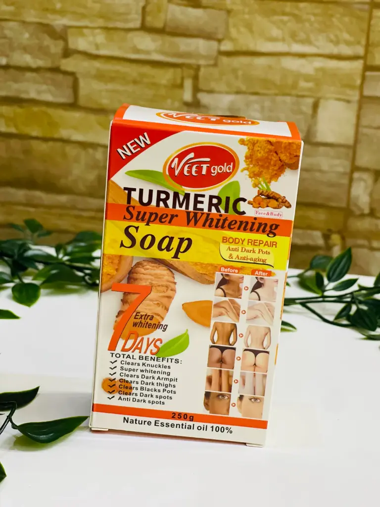 Veet gold Turmeric soap