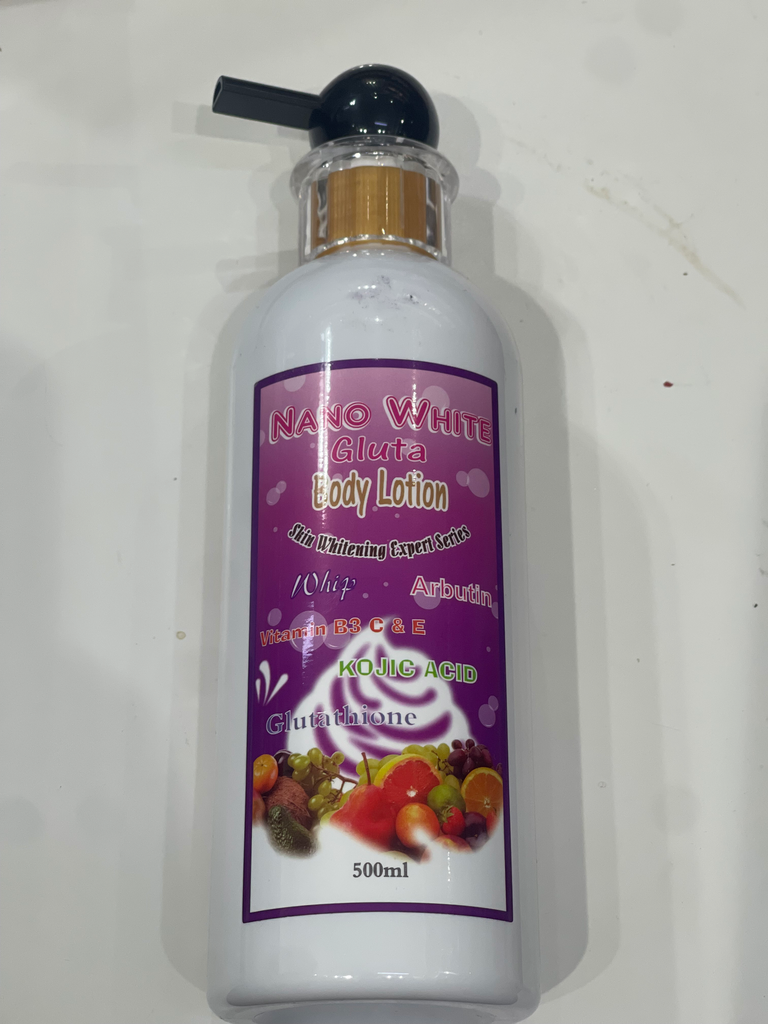 Nano White Gluta body lotion 500ml