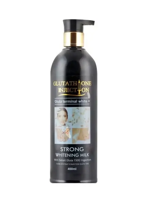 Glutathione injection gluta terminal white body lotion black 400ml