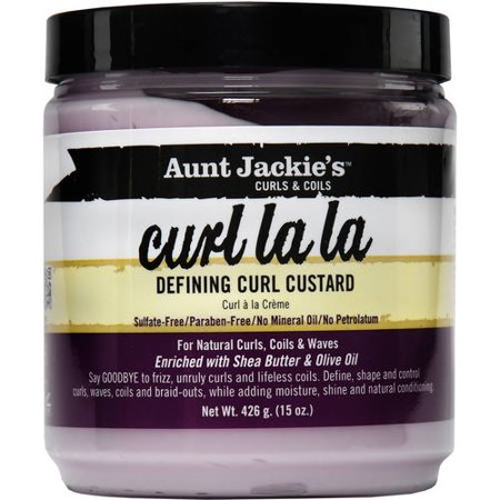 Aunt Jackies Curls & Coils Curl La La Defining Curl Custard 15 oz