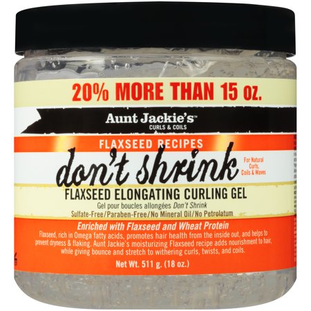 [034285692155] Aunt Jackie Don't Shrink flax Curling Gel