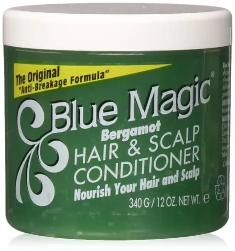 [075610161106] Blue Magic  Hair & Scalp Conditioner Bergamot - Green