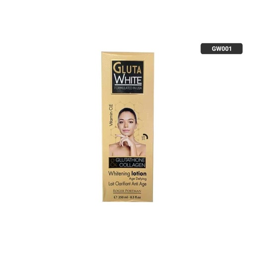 [6182000127339] Gluta White Anti-Aging Clarifying Milk Lotion 250ml