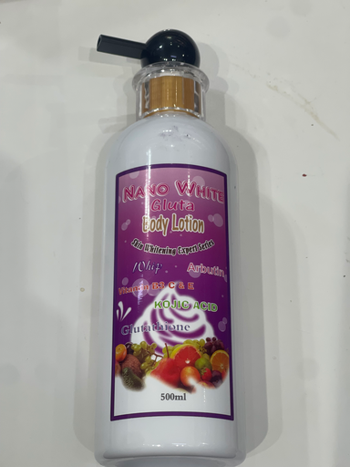 Nano White Gluta body lotion 500ml