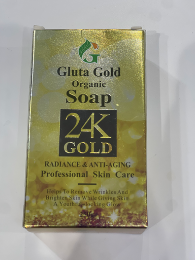 GLuta Gold Organic Soap 24k Gold 250g