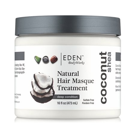 [765591005666] Eden Body works Coconut Shea Hair Masque Treatment 16oz