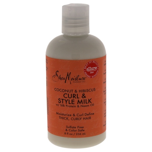 [764302290247] Shea Moisture Coconut & Hibiscus Curl & Shine Style Milk